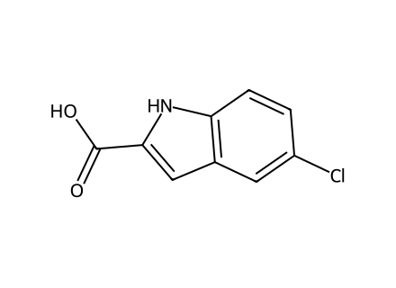 5-Chloroindole-2-Carboxylic Acid molecular structure