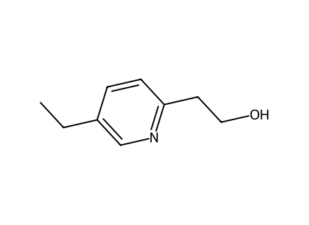 5-Ethyl-2-(2-hydroxyethyl)pyridine molecular structure