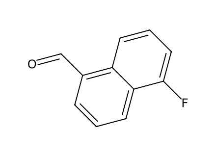 5-Fluoro-1-Naphthaldehyde molecular structure