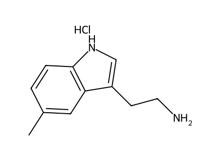 5-Methyltryptamine Hydrochloride molecular structure