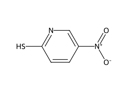 5-Nitro-2-Pyridinethiol molecular structure