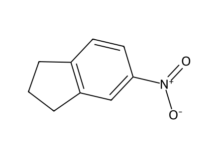 5-Nitroindane molecular structure