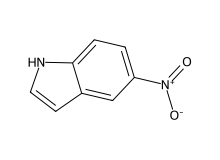 5-nitroindole molecular structure
