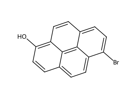 6-Bromo-1-Hydroxypyrene molecular structure