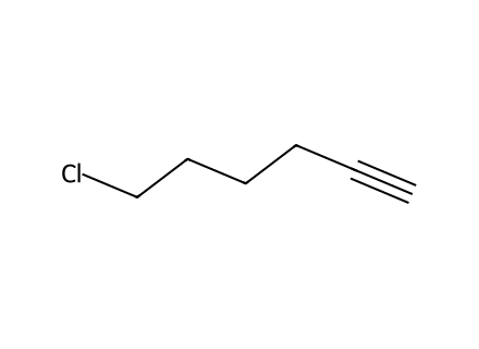 6-Chloro-1-Hexyne molecular structure