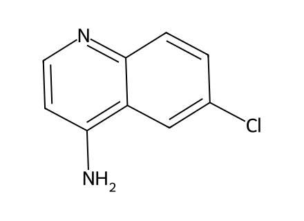 6-Chloro-quinolin-4-ylamine molecular structure
