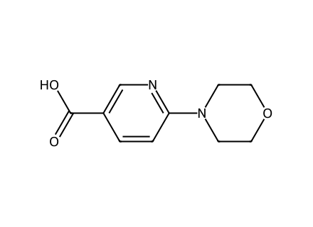 6-Morpholinonicotinic acid molecular structure
