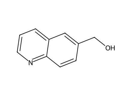 6-Quinolinylmethanol molecular structure