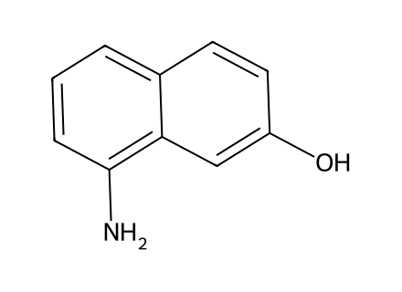 8-Amino-2-naphthol molecular structure
