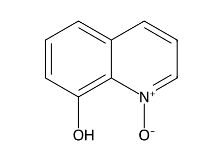 8-hydroxyquinoline-n-oxide molecular structure