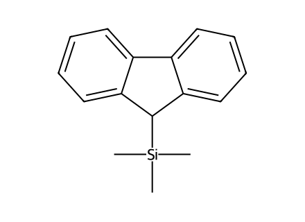 9-trimethylsilyl-fluorene molecular structure
