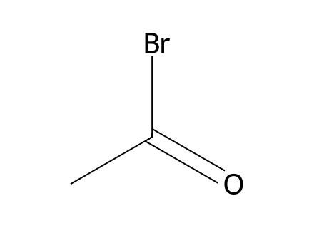 Acetyl Bromide molecular structure