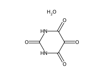 alloxan-monohydrate molecular structure