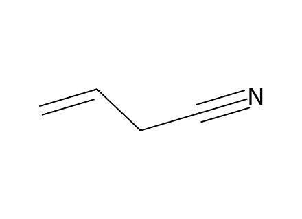 Allyl Cyanide molecular structure