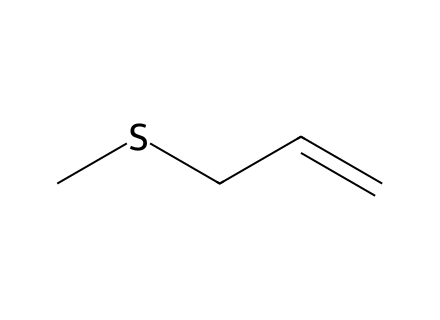 Allyl Methyl Sulfide molecular structure