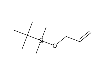 allyloxy-tert-butyldimethylsilane molecular structure