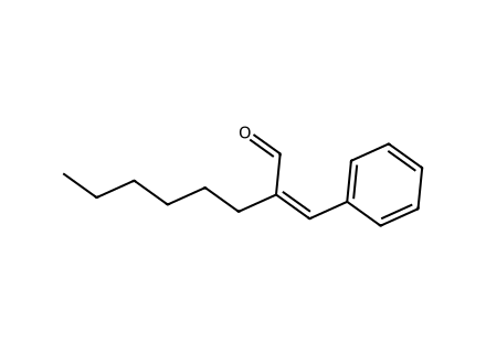 alpha-Hexylcinnamaldehyde molecular structure
