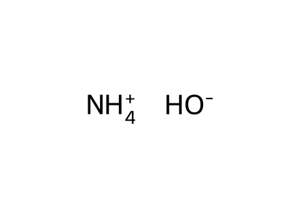 Ammonium Hydroxide 25% Solution molecular structure