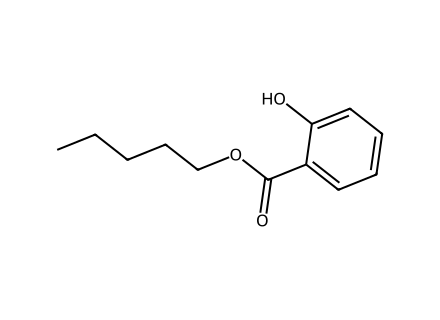 Amyl Salicylate molecular structure