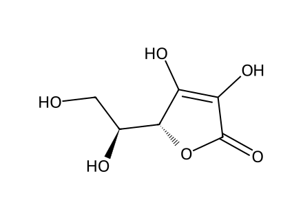 Ascorbic Acid Food Grade molecular structure