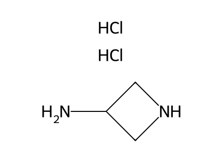 Azetidin-3-amine dihydrochloride molecular structure