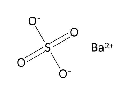 Barytes (Barium Sulfate) molecular structure