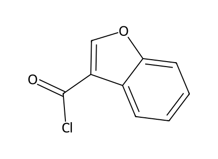 Benzo[b]furan-3-carbonyl chloride molecular structure