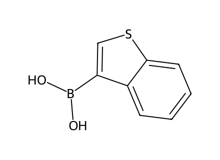 Benzo(B)Thien-3-Ylboronic Acid molecular structure