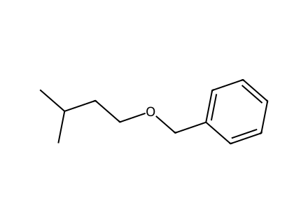 Benzyl ISOamyl Ether molecular structure