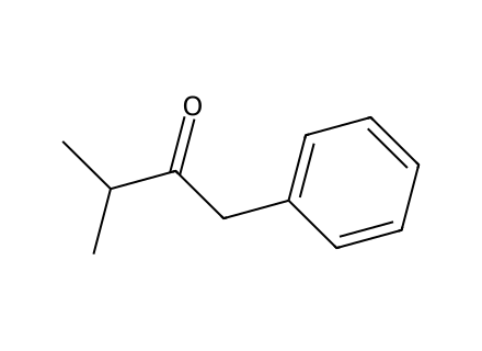 Benzyl ISOpropyl Ketone molecular structure