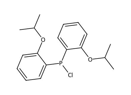bis-2-isopropoxyphenyl-chlorophosphine molecular structure
