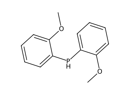 Bis(2-Methoxyphenyl)Phosphine molecular structure