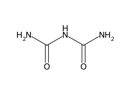 biuret molecular structure