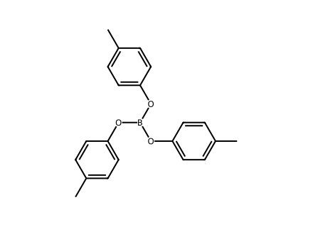 Boric Acid Tri-O-Tolyl Ester molecular structure