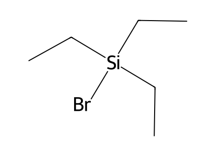 bromotriethylsilane molecular structure