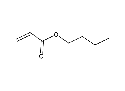 Butyl Acrylate molecular structure