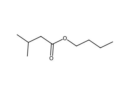 butyl-isovalerate molecular structure