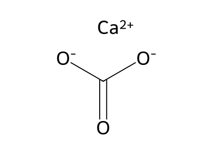 Calcium Carbonate (AR) molecular structure