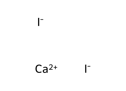 Calcium Iodide, Anhydrous molecular structure