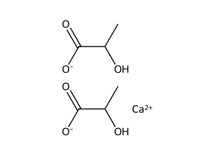 calcium-lactate molecular structure