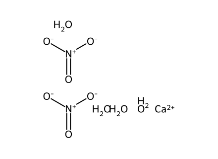 Calcium Nitrate Tetrahydrate molecular structure