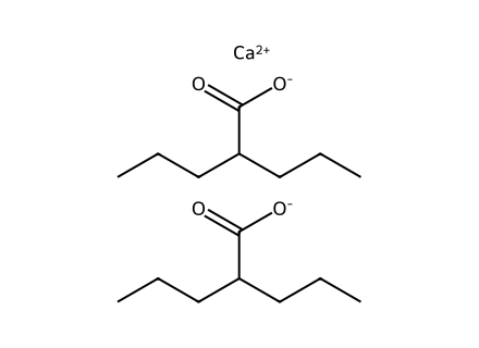 Calcium Valproate molecular structure