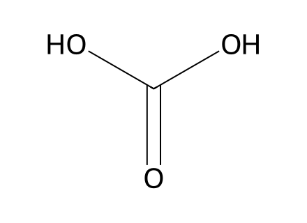 Carbonic Acid molecular structure