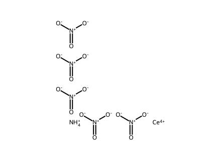 Ceric Ammonium Nitrate molecular structure