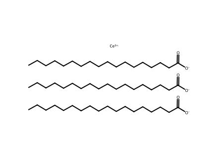 Cerium(Iii) Stearate molecular structure