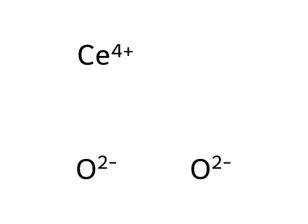 Cerium Oxide (Ceric Oxide) molecular structure