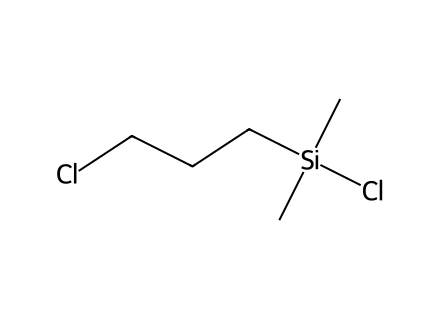 Chloro(3-Chloropropyl)Dimethylsilane molecular structure