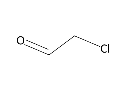chloroacetaldehyde-solution molecular structure
