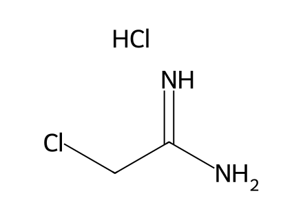 Chloroacetamidine Hydrochloride molecular structure