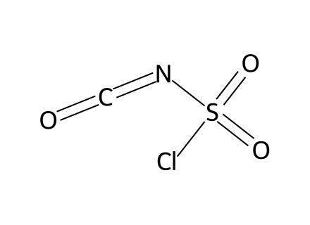 Chlorosulfonyl ISOcyanate molecular structure